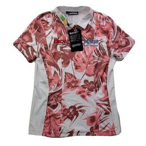 NEW - Tour Issue LPGA Women's Ryann O'Toole Polo Golf Shirt Evelina Print Top